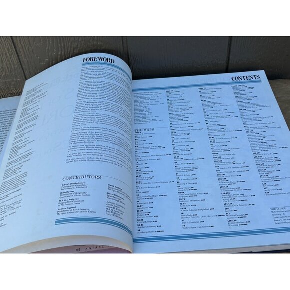 The New York Times Atlas Of The World Second Revised Edition Hardcover 1981 - Picture 14 of 16